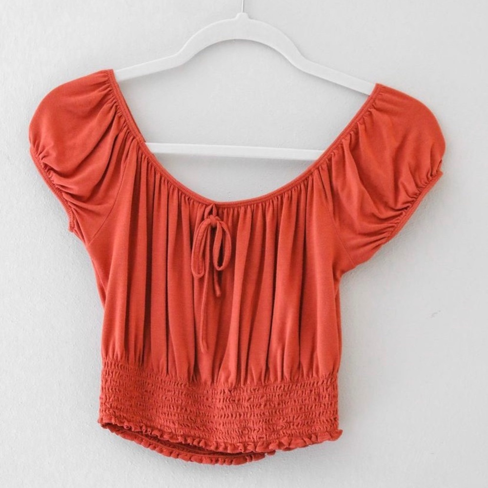 Burnt orange top